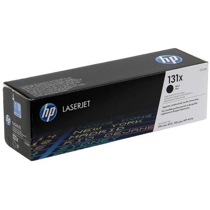 Картридж HP 131X CF210X для LJ Pro 200MFP m276n/m276nw/m251n/m251nw (2500k), черный - фото 51366161 Картридж HP 131X CF210X для LJ Pro 200MFP m276n/m276nw/m251n/m251nw (2500k), черный - фото 51366161