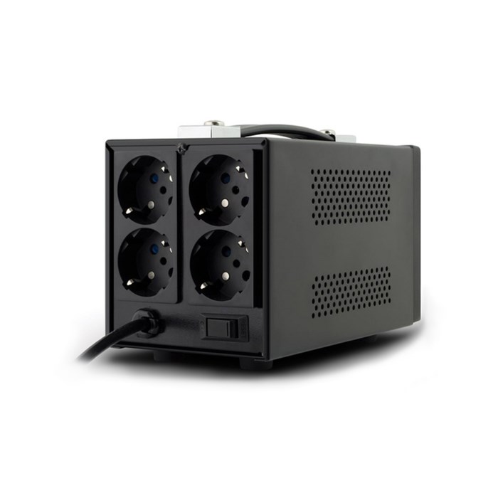Стабилизатор напряжения Ippon AVR-2000, 1200Вт, 2000ВА, черный, - фото 51366186 Стабилизатор напряжения Ippon AVR-2000, 1200Вт, 2000ВА, черный, - фото 51366186