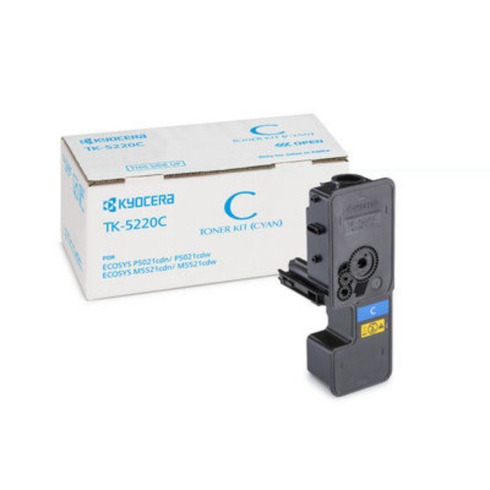 Тонер Картридж Kyocera 1T02R9CNL1 TK-5220C голубой для Kyocera M5521cdn/cdw, P5021cdn/cdw - фото 51366384 Тонер Картридж Kyocera 1T02R9CNL1 TK-5220C голубой для Kyocera M5521cdn/cdw, P5021cdn/cdw - фото 51366384