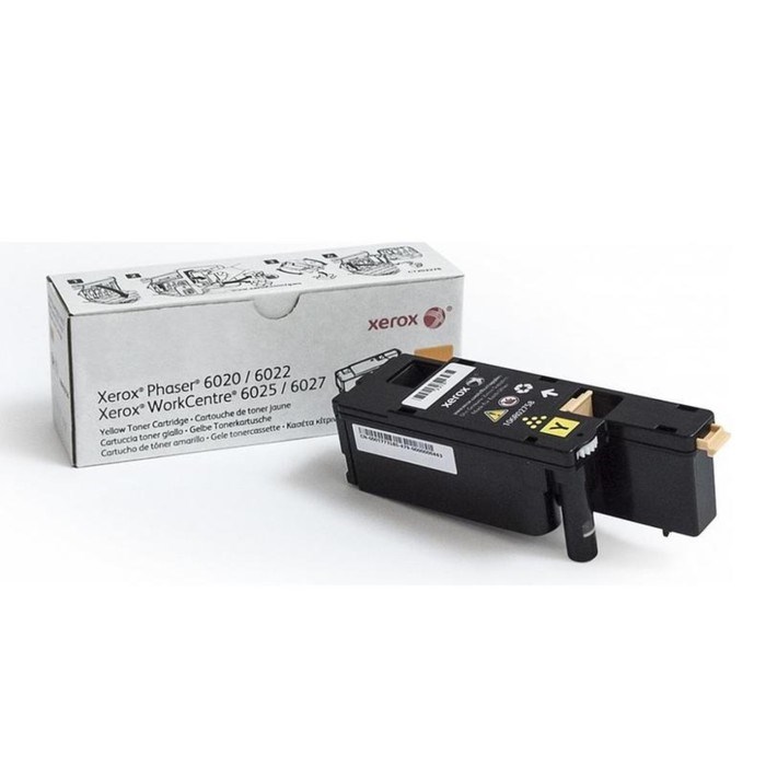 Тонер Картридж Xerox 106R02762 желтый для Xerox Phaser 6020/6022/6025/6027 - фото 51366391 Тонер Картридж Xerox 106R02762 желтый для Xerox Phaser 6020/6022/6025/6027 - фото 51366391
