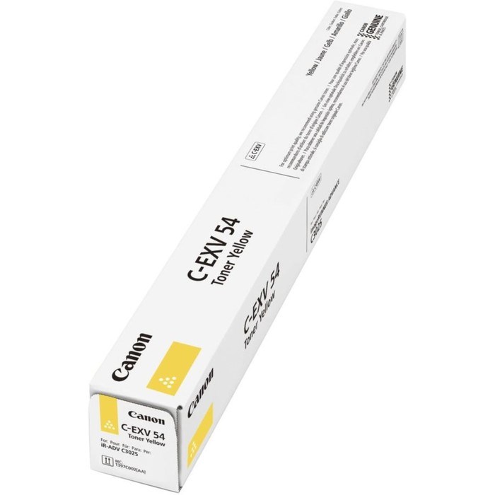Тонер Canon C-EXV54Y 1397C002 желтый туба для копира C3025i - фото 51366398 Тонер Canon C-EXV54Y 1397C002 желтый туба для копира C3025i - фото 51366398