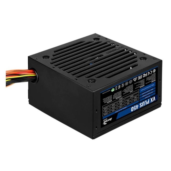 Блок питания Aerocool ATX 450W VX-450 PLUS (24+4+4pin) 120mm fan 2xSATA RTL - фото 51366430 Блок питания Aerocool ATX 450W VX-450 PLUS (24+4+4pin) 120mm fan 2xSATA RTL - фото 51366430