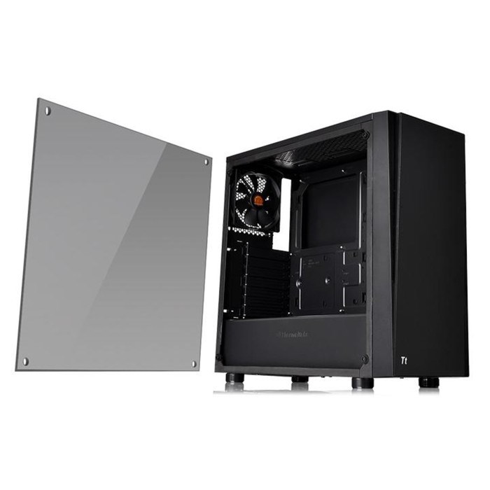 Корпус Thermaltake Versa J21 TG без БП ATX 2x120mm 2xUSB2.0 2xUSB3.0 audio bott PSU черный - фото 51366459 Корпус Thermaltake Versa J21 TG без БП ATX 2x120mm 2xUSB2.0 2xUSB3.0 audio bott PSU черный - фото 51366459