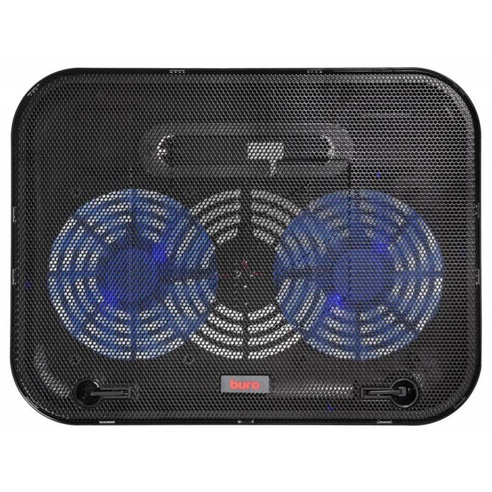 Подставка для ноутбука Buro BU-LCP140-B214H 14" 1xUSB 2x 140ммFAN черная - фото 51366571 Подставка для ноутбука Buro BU-LCP140-B214H 14" 1xUSB 2x 140ммFAN черная - фото 51366571