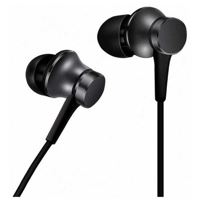 Наушники Xiaomi Mi In-Ear Basic ZBW4354TY, вакуумные, микрофон, 93 дБ, 3.5 мм,1.25 м, черные - фото 51366632 Наушники Xiaomi Mi In-Ear Basic ZBW4354TY, вакуумные, микрофон, 93 дБ, 3.5 мм,1.25 м, черные - фото 51366632