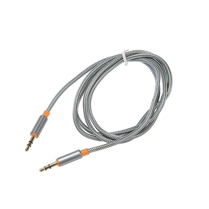 Кабель аудио AUX Defender JACK01-03, Jack 3.5 мм(m)-Jack 3.5 мм(m), 1.2 м, серый - фото 51366653 Кабель аудио AUX Defender JACK01-03, Jack 3.5 мм(m)-Jack 3.5 мм(m), 1.2 м, серый - фото 51366653