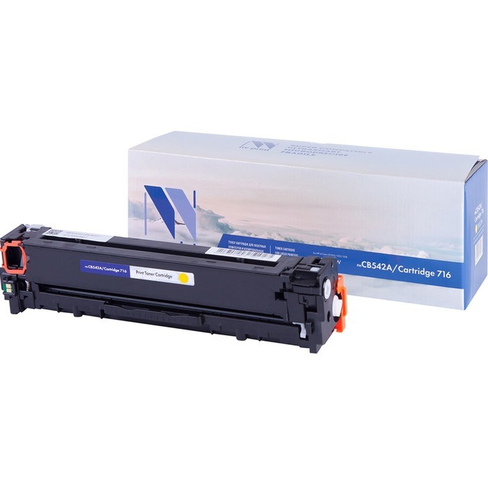 Картридж NV PRINT NV-CB542A/NV-716 Yellow для HP CP1215 и Canon LBP5050 (1400k), желтый - фото 51366715 Картридж NV PRINT NV-CB542A/NV-716 Yellow для HP CP1215 и Canon LBP5050 (1400k), желтый - фото 51366715