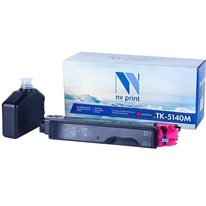 Картридж NVP NV-TK-5140, для Kyocera ECOSYS, 5000k, совместимый, пурпурный - фото 51366847 Картридж NVP NV-TK-5140, для Kyocera ECOSYS, 5000k, совместимый, пурпурный - фото 51366847
