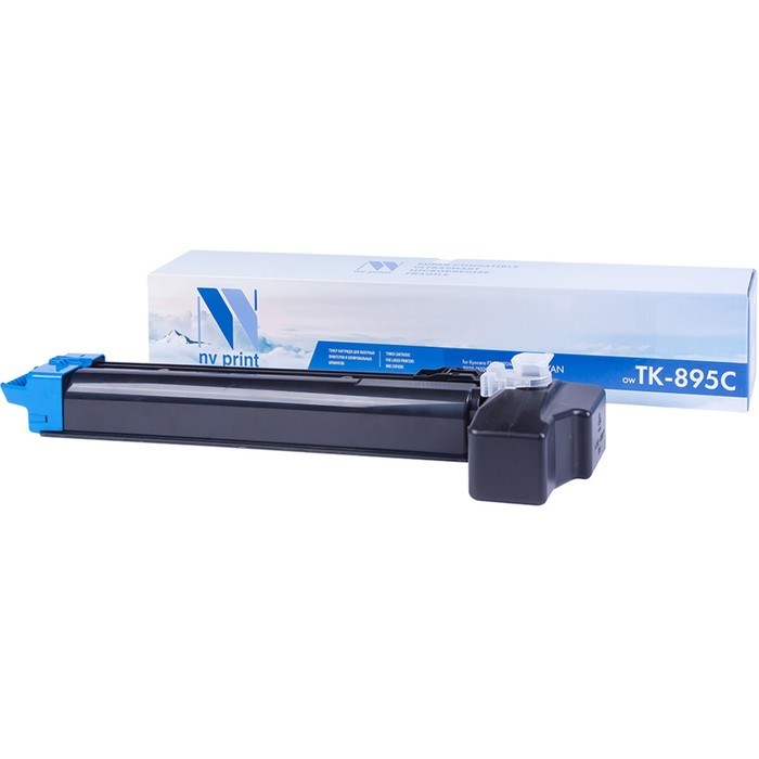 Картридж NVP NV-TK-895, для Kyocera, 6000k, совместимый, голубой - фото 51366871 Картридж NVP NV-TK-895, для Kyocera, 6000k, совместимый, голубой - фото 51366871