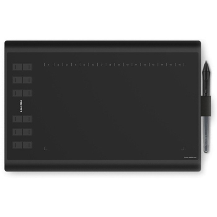 Графический планшет Huion H1060P, USB, черный - фото 51366889 Графический планшет Huion H1060P, USB, черный - фото 51366889