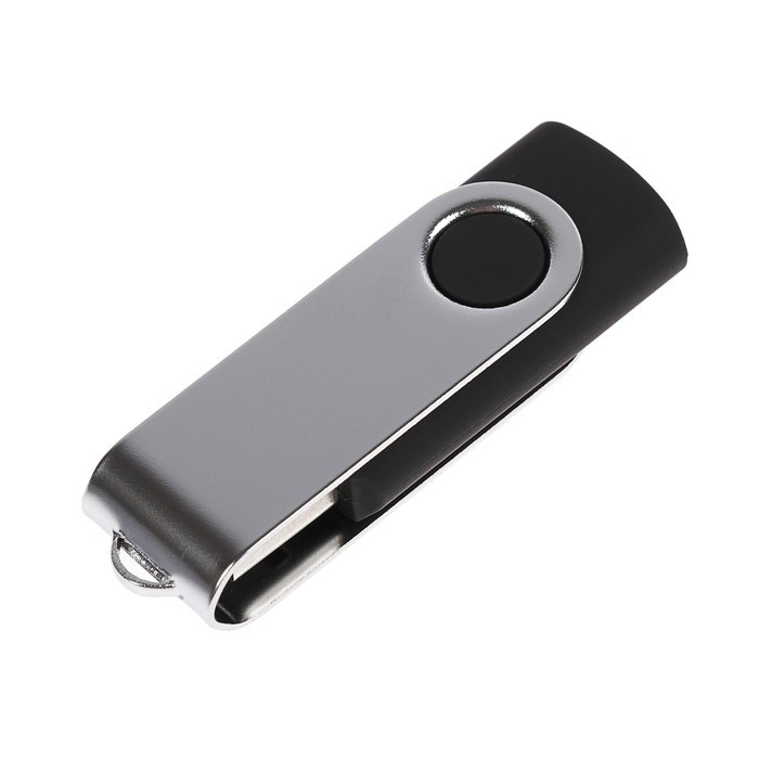 Флешка Mirex SWIVEL BLACK, 64 Гб, USB2.0, чт до 25 Мб/с, зап до 15 Мб/с, цвет черный-серый - фото 51366968 Флешка Mirex SWIVEL BLACK, 64 Гб, USB2.0, чт до 25 Мб/с, зап до 15 Мб/с, цвет черный-серый - фото 51366968