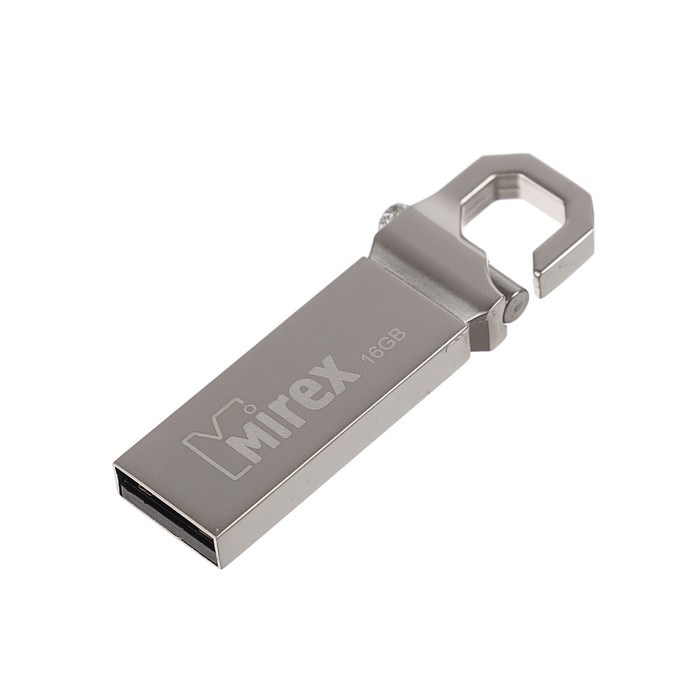 Флешка Mirex CRAB, 16 Гб, USB2.0, чт до 25 Мб/с, зап до 15 Мб/с, цвет серебристый - фото 51367015 Флешка Mirex CRAB, 16 Гб, USB2.0, чт до 25 Мб/с, зап до 15 Мб/с, цвет серебристый - фото 51367015