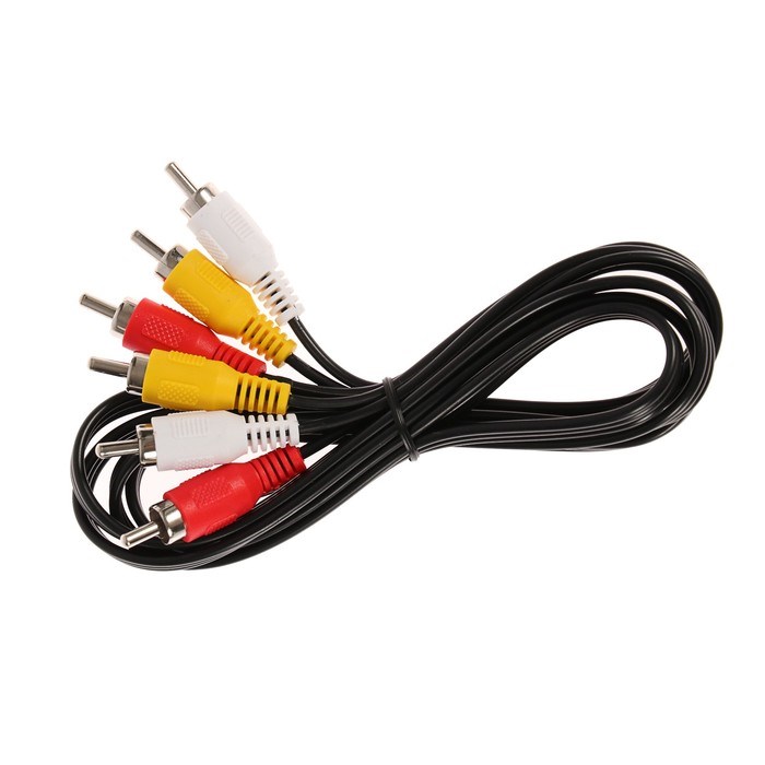 Кабель аудио/видео Ritmix RCC-076, 3хRCA(m)-3xRCA(m), 1.5 м, черный - фото 51367181 Кабель аудио/видео Ritmix RCC-076, 3хRCA(m)-3xRCA(m), 1.5 м, черный - фото 51367181