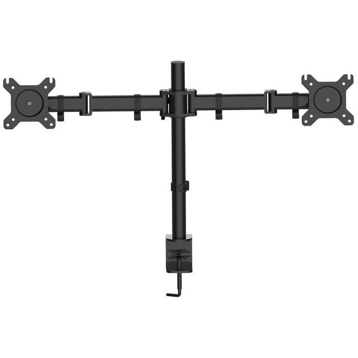 Кронштейн Cactus CS-VM-D29-BK, для 2-х мониторов, наклон-поворот, 13"-27", до 2х8 кг,черный - фото 51367308 Кронштейн Cactus CS-VM-D29-BK, для 2-х мониторов, наклон-поворот, 13"-27", до 2х8 кг,черный - фото 51367308