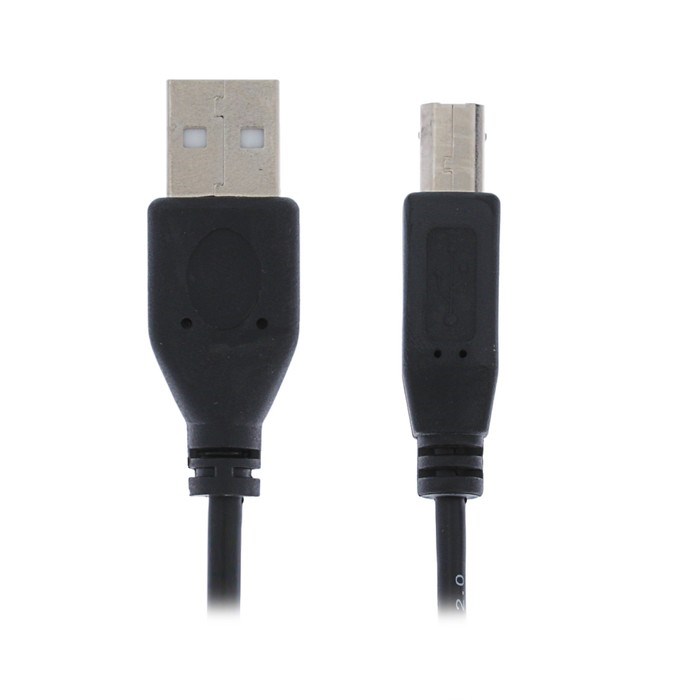 Кабель интерфейсный "Гарнизон" GCC-USB2-AMBM-1M, USB2.0, A(m)-B(m), до 480 Мб/с, 1 м, черный - фото 51367443 Кабель интерфейсный "Гарнизон" GCC-USB2-AMBM-1M, USB2.0, A(m)-B(m), до 480 Мб/с, 1 м, черный - фото 51367443
