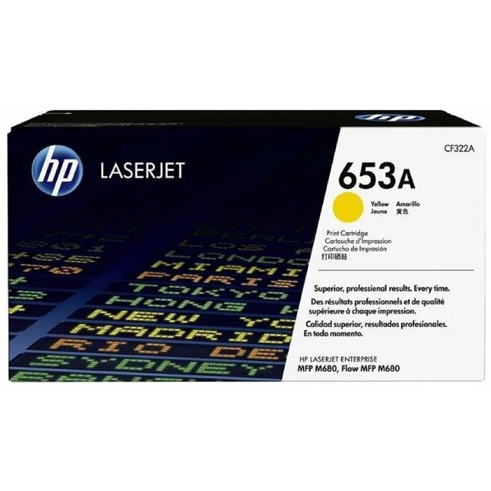 Тонер Картридж HP 653A CF322A желтый для HP CLJ Ent M651n/M651dn/M651xh/M680dn/M680f (16000стр.) 1 - фото 51367521 Тонер Картридж HP 653A CF322A желтый для HP CLJ Ent M651n/M651dn/M651xh/M680dn/M680f (16000стр.) 1 - фото 51367521