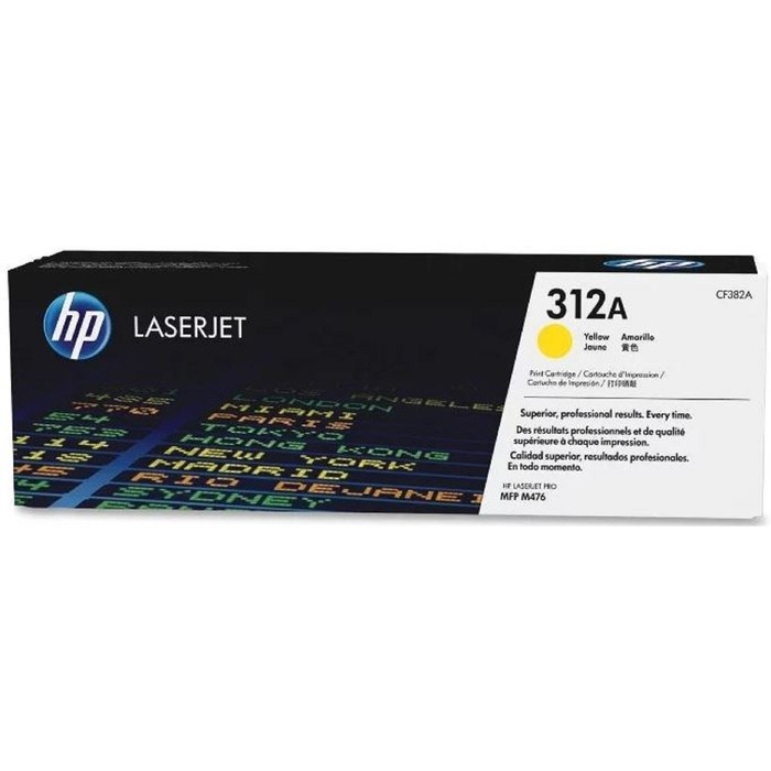 Картридж HP 312A CF382A для CLJ Pro M476 (2400k), желтый - фото 51367525 Картридж HP 312A CF382A для CLJ Pro M476 (2400k), желтый - фото 51367525