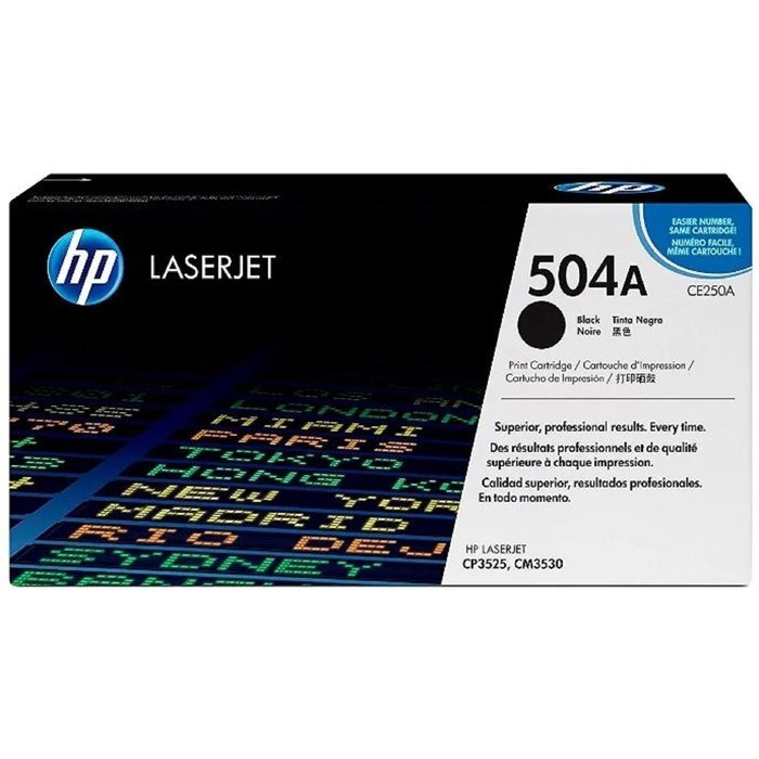 Картридж HP 504A CE250A для CM3530/CP3525 (5000k), черный - фото 51367542 Картридж HP 504A CE250A для CM3530/CP3525 (5000k), черный - фото 51367542