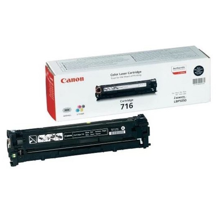 Картридж Canon 716BK 1980B002 для LBP-5050/5050N (2300k), черный - фото 51367559 Картридж Canon 716BK 1980B002 для LBP-5050/5050N (2300k), черный - фото 51367559