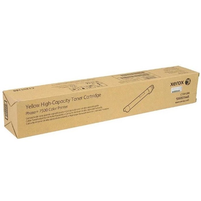 Тонер Картридж Xerox 106R01445 желтый для Xerox Ph 7500 (17800стр.) - фото 51367565 Тонер Картридж Xerox 106R01445 желтый для Xerox Ph 7500 (17800стр.) - фото 51367565