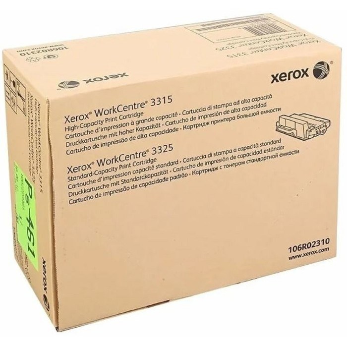 Тонер Картридж Xerox 106R02310 черный для Xerox WC 3315/3325 (5000стр.) - фото 51367573 Тонер Картридж Xerox 106R02310 черный для Xerox WC 3315/3325 (5000стр.) - фото 51367573