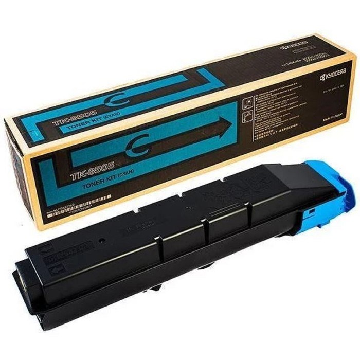 Тонер Картридж Kyocera TK-8505C голубой для Kyocera TASKalfa 4550ci/5550cii - фото 51367589 Тонер Картридж Kyocera TK-8505C голубой для Kyocera TASKalfa 4550ci/5550cii - фото 51367589