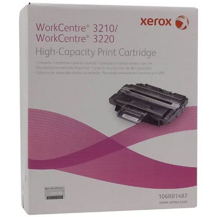 Тонер Картридж Xerox 106R01487 черный для Xerox WC 3210/3220 (4100стр.) - фото 51367593 Тонер Картридж Xerox 106R01487 черный для Xerox WC 3210/3220 (4100стр.) - фото 51367593