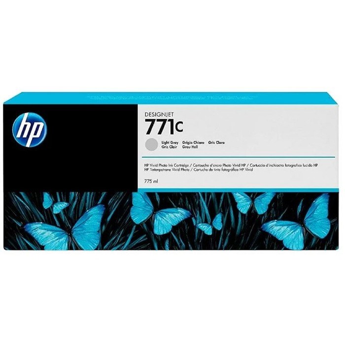 Картридж струйный HP №771C B6Y14A светло-серый для HP DJ Z6200 (775мл) - фото 51367604 Картридж струйный HP №771C B6Y14A светло-серый для HP DJ Z6200 (775мл) - фото 51367604