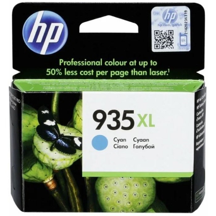 Картридж струйный HP 935XL C2P24AE голубой для HP OJ Pro 6830 - фото 51367606 Картридж струйный HP 935XL C2P24AE голубой для HP OJ Pro 6830 - фото 51367606