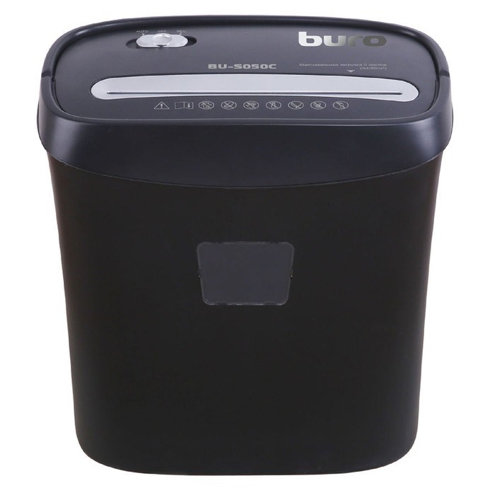 Шредер Buro Home BU-S050C (P-3), фрагменты 5x35 мм, 5 листов одновременно, пл.карты, 13 л - фото 51367760 Шредер Buro Home BU-S050C (P-3), фрагменты 5x35 мм, 5 листов одновременно, пл.карты, 13 л - фото 51367760