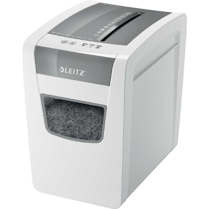 Шредер Leitz IQ Home Office (P-4), фрагменты 4x28мм, 10 листов одн, скрепки, скобы, 23л - фото 51367794 Шредер Leitz IQ Home Office (P-4), фрагменты 4x28мм, 10 листов одн, скрепки, скобы, 23л - фото 51367794