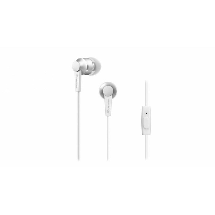 Наушники Pioneer SE-C3T-W, вакуумные, 1.2 м, проводные, белые - фото 51367983 Наушники Pioneer SE-C3T-W, вакуумные, 1.2 м, проводные, белые - фото 51367983