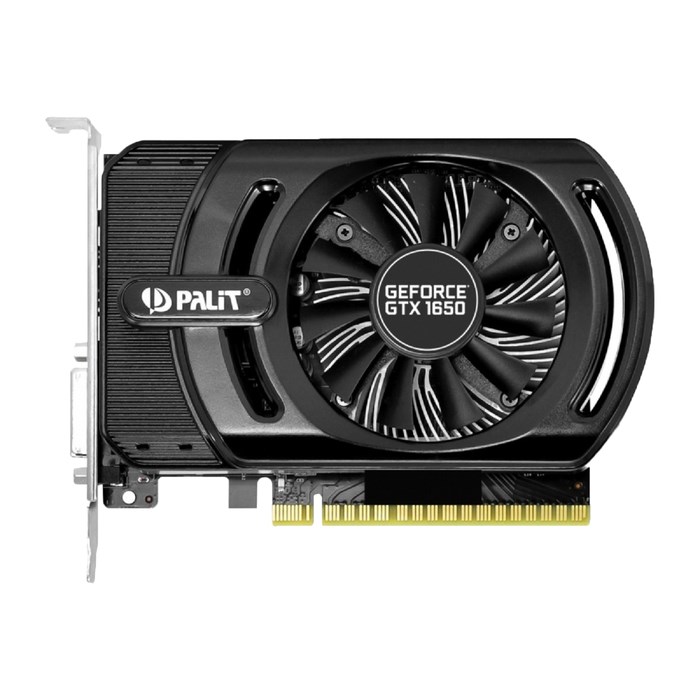 Видеокарта Palit nVidia GeForce GTX 1650, 4Гб, 128bit, GDDR5, DVI, HDMI, HDCP - фото 51368065 Видеокарта Palit nVidia GeForce GTX 1650, 4Гб, 128bit, GDDR5, DVI, HDMI, HDCP - фото 51368065