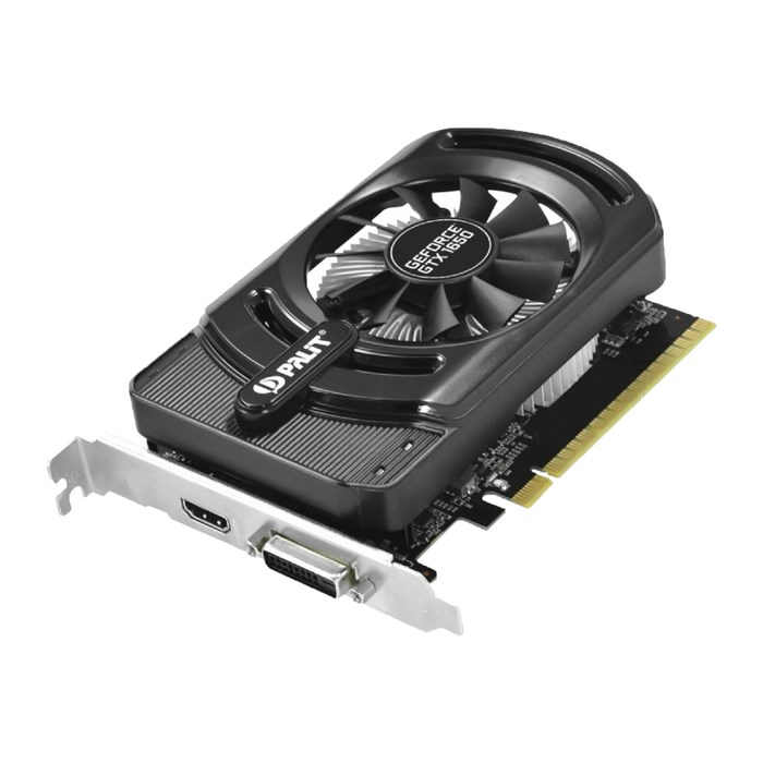 Видеокарта Palit nVidia GeForce GTX 1650, 4Гб, 128bit, GDDR5, DVI, HDMI, HDCP - фото 51368066 Видеокарта Palit nVidia GeForce GTX 1650, 4Гб, 128bit, GDDR5, DVI, HDMI, HDCP - фото 51368066