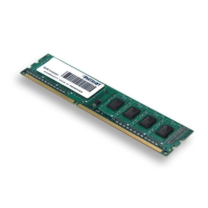Память DDR3 Patriot PSD34G160081, 4Гб, PC3-12800, 1600 МГц, DIMM - фото 51368110 Память DDR3 Patriot PSD34G160081, 4Гб, PC3-12800, 1600 МГц, DIMM - фото 51368110
