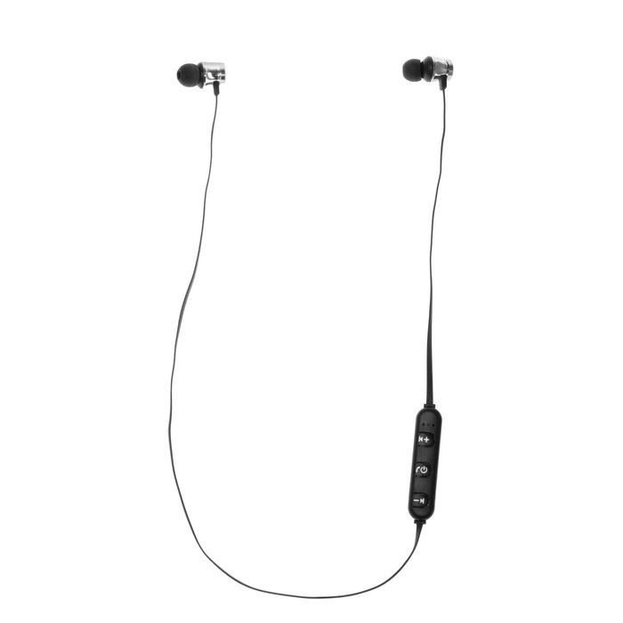 Наушники спортивные беспроводные, магнитные, Luazon VBT 1.1, вакуумные, Bluetooth 4.1, с микрофоном, 80 мАч, чёрные - фото 51368217 Наушники спортивные беспроводные, магнитные, Luazon VBT 1.1, вакуумные, Bluetooth 4.1, с микрофоном, 80 мАч, чёрные - фото 51368217