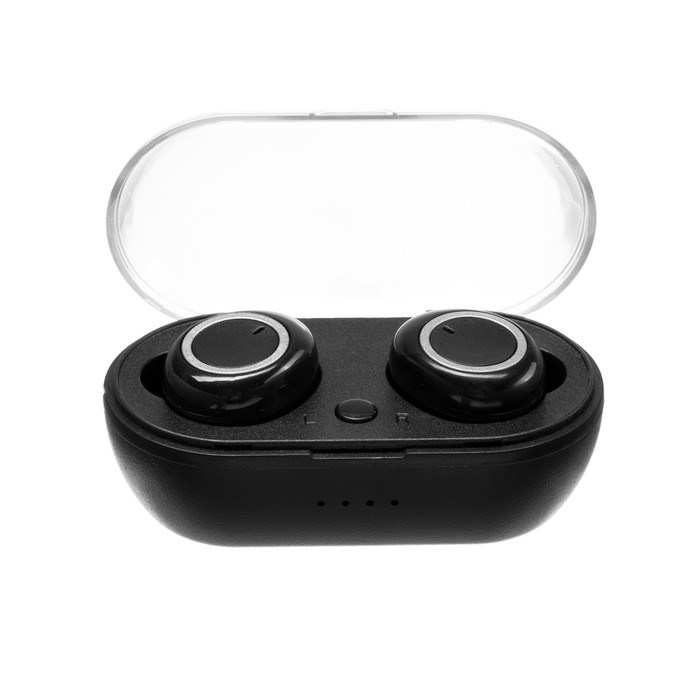 Наушники беспроводные Luazon VBT 1.20, вакуумные, Bluetooth 5.0, 40/300 мАч, чёрные - фото 51368236 Наушники беспроводные Luazon VBT 1.20, вакуумные, Bluetooth 5.0, 40/300 мАч, чёрные - фото 51368236