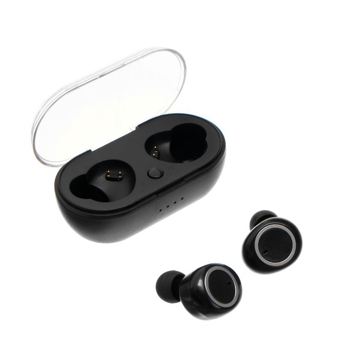 Наушники беспроводные Luazon VBT 1.20, вакуумные, Bluetooth 5.0, 40/300 мАч, чёрные - фото 51368238 Наушники беспроводные Luazon VBT 1.20, вакуумные, Bluetooth 5.0, 40/300 мАч, чёрные - фото 51368238