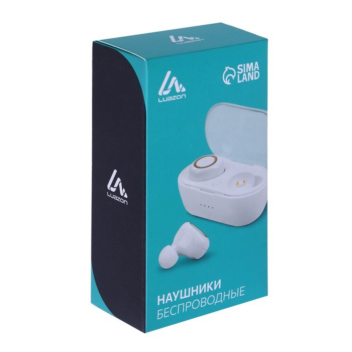 Наушники беспроводные Luazon VBT 1.20, вакуумные, Bluetooth 5.0, 40/300 мАч, чёрные - фото 51368240 Наушники беспроводные Luazon VBT 1.20, вакуумные, Bluetooth 5.0, 40/300 мАч, чёрные - фото 51368240