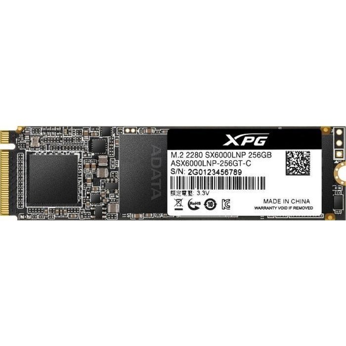 Накопитель SSD A-Data XPG SX6000 Lite M.2 2280 ASX6000LNP-256GT-C, 256Гб, PCI-E x4 - фото 51368296 Накопитель SSD A-Data XPG SX6000 Lite M.2 2280 ASX6000LNP-256GT-C, 256Гб, PCI-E x4 - фото 51368296