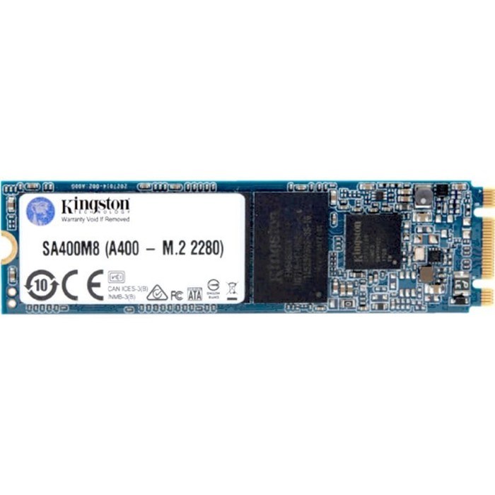 Накопитель SSD Kingston A400 M.2 2280 SA400M8/120G, 120Гб, SATA III - фото 51368297 Накопитель SSD Kingston A400 M.2 2280 SA400M8/120G, 120Гб, SATA III - фото 51368297