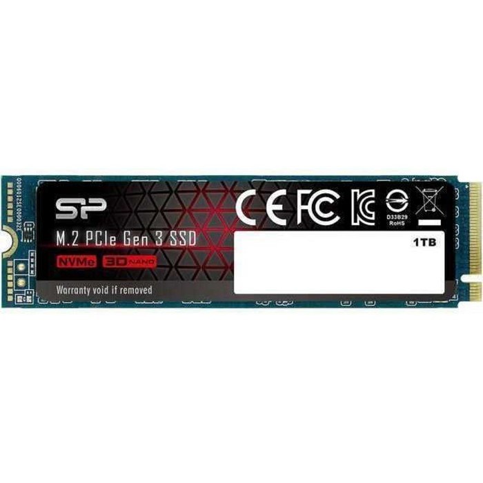 Накопитель SSD Silicon Power M-Series M.2 2280 SP001TBP34A80M28, 1Тб, PCI-E x4 - фото 51368330 Накопитель SSD Silicon Power M-Series M.2 2280 SP001TBP34A80M28, 1Тб, PCI-E x4 - фото 51368330