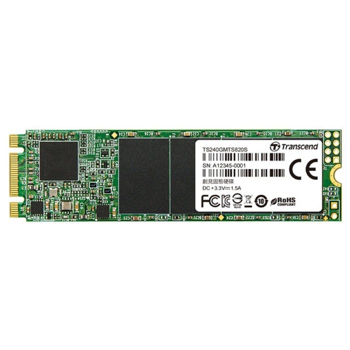 Накопитель SSD Transcend M.2 2280 TS240GMTS820S , 240Гб, SATA III - фото 51368335 Накопитель SSD Transcend M.2 2280 TS240GMTS820S , 240Гб, SATA III - фото 51368335