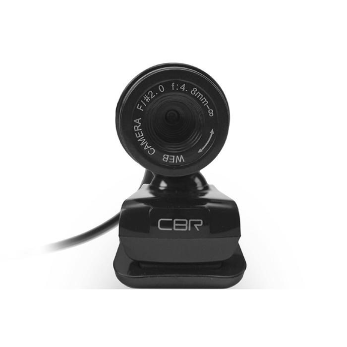 Веб-камера CBR CW 830M Black, 0.3 МП, 640х480, USB 2.0, микрофон, чёрная - фото 51368370 Веб-камера CBR CW 830M Black, 0.3 МП, 640х480, USB 2.0, микрофон, чёрная - фото 51368370