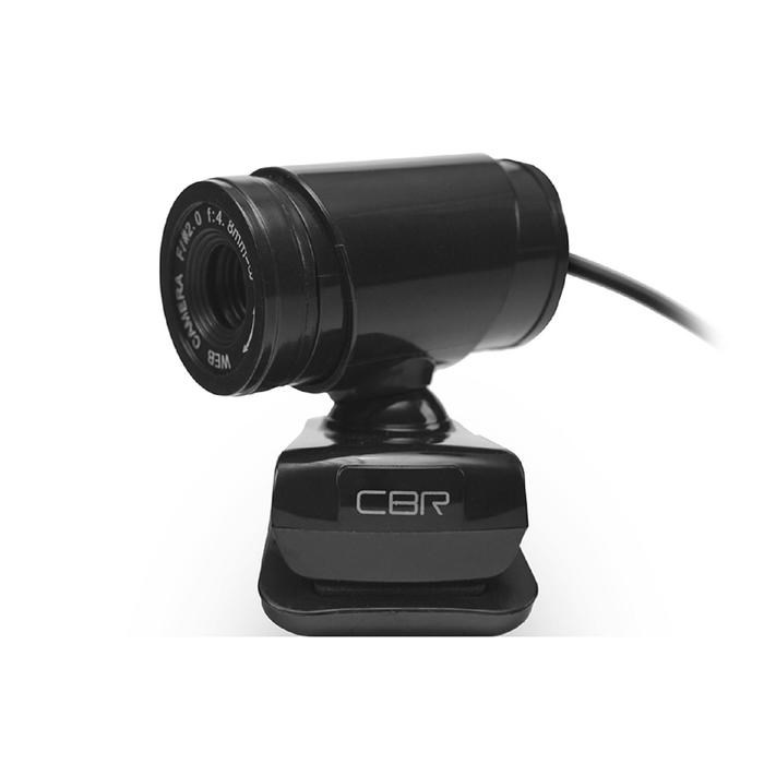 Веб-камера CBR CW 830M Black, 0.3 МП, 640х480, USB 2.0, микрофон, чёрная - фото 51368371 Веб-камера CBR CW 830M Black, 0.3 МП, 640х480, USB 2.0, микрофон, чёрная - фото 51368371