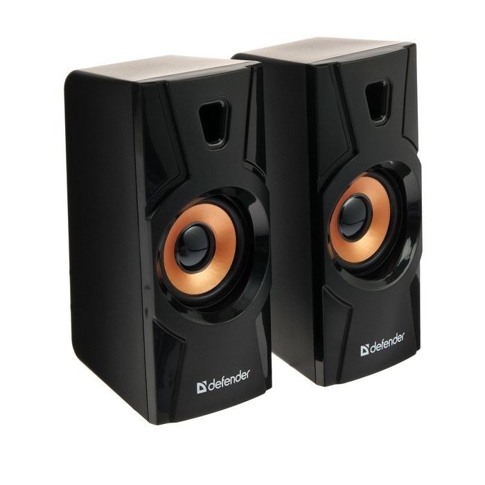 Компьютерные колонки 2.0 Defender Aurora S8, 2х4 Вт, USB, чёрные - фото 51368467 Компьютерные колонки 2.0 Defender Aurora S8, 2х4 Вт, USB, чёрные - фото 51368467