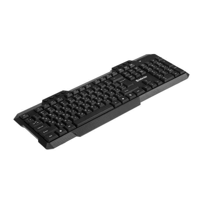 Комплект клавиатура и мышь Defender Jakarta C-805 RU, беспровод,мембран,1600 dpi,USB,чёрный - фото 51368494 Комплект клавиатура и мышь Defender Jakarta C-805 RU, беспровод,мембран,1600 dpi,USB,чёрный - фото 51368494