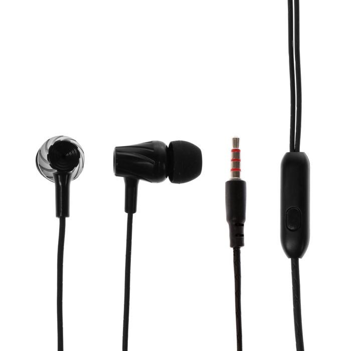 Наушники Krutoff HF-T83, вакуумные, микрофон, 106 дБ, 16 Ом, Jack 3.5 мм, кабель 1 м, чёрные - фото 51368653 Наушники Krutoff HF-T83, вакуумные, микрофон, 106 дБ, 16 Ом, Jack 3.5 мм, кабель 1 м, чёрные - фото 51368653