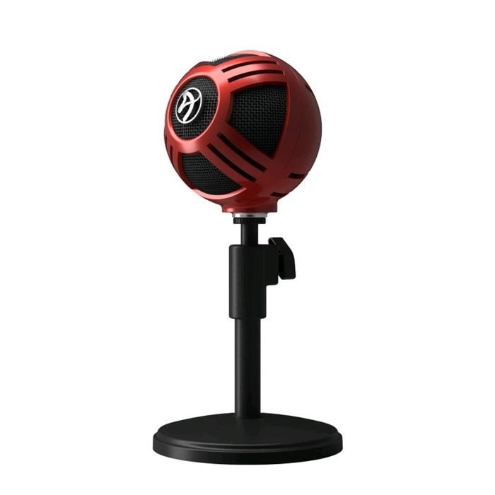 Микрофон компьютерный Arozzi Sfera, 50-16000 Гц, 44 дБ, USB, 1.8 м, красный - фото 51368760 Микрофон компьютерный Arozzi Sfera, 50-16000 Гц, 44 дБ, USB, 1.8 м, красный - фото 51368760