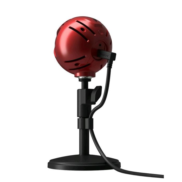 Микрофон компьютерный Arozzi Sfera, 50-16000 Гц, 44 дБ, USB, 1.8 м, красный - фото 51368761 Микрофон компьютерный Arozzi Sfera, 50-16000 Гц, 44 дБ, USB, 1.8 м, красный - фото 51368761